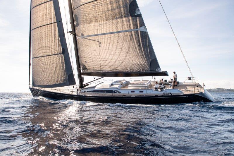 Sail boat FOR CHARTER, year 2005 brand Swan and model 100, available in Marina Port Vell Barcelona Barcelona España